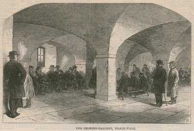 访问格林威治医院;吸烟画廊，Chalk Walk 作者 英语学校
