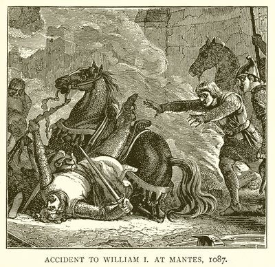 1087年在Mantes遇到William I事故 作者 英语学校