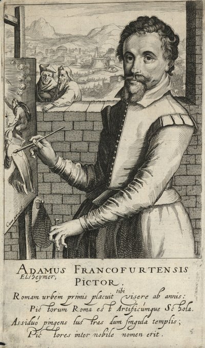 法兰克福的Adam Elsheimer 作者 英语学校