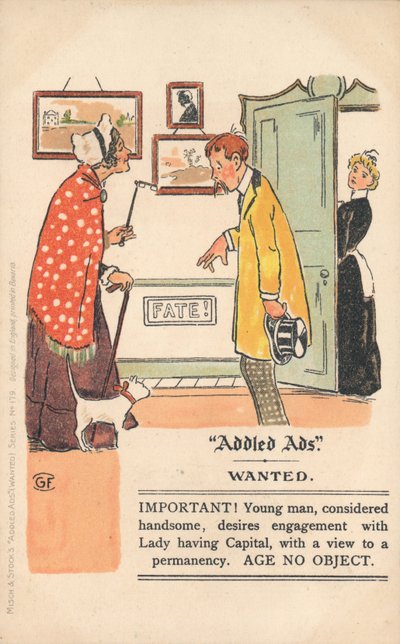 Addled Ads明信片 作者 英语学校
