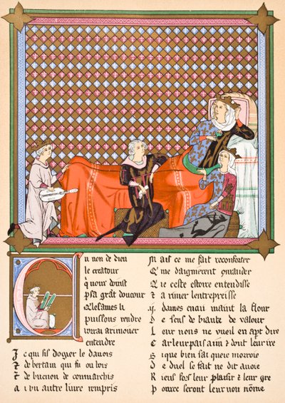 Adenez，吟游诗人之王，1878年 作者 英语学校