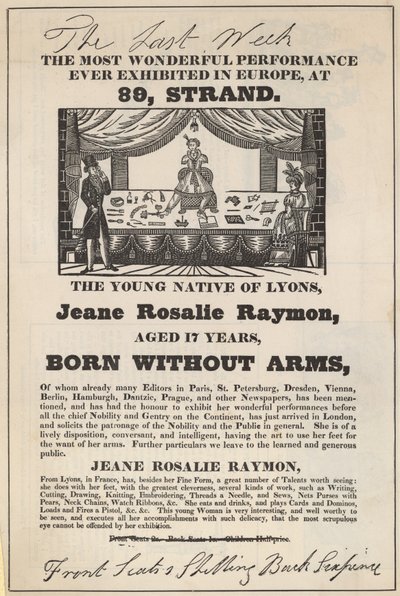 Jeane Rosalie Raymon出场的广告 作者 英语学校