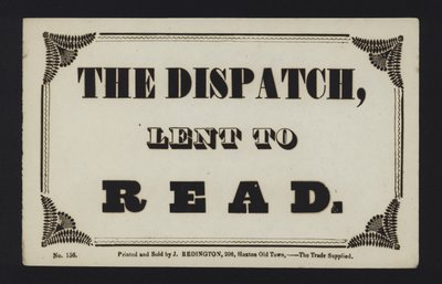 广告：借给阅读的Despatch（类型） 作者 英语学校