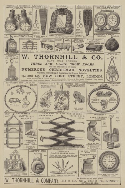 广告，W Thornhill and Company（雕刻） 作者 英语学校