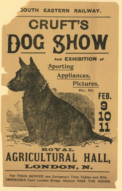 Crufts Dog Show的广告 作者 英语学校