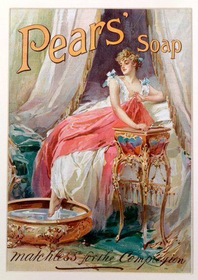 1898年Pears Soap的广告 作者 英语学校