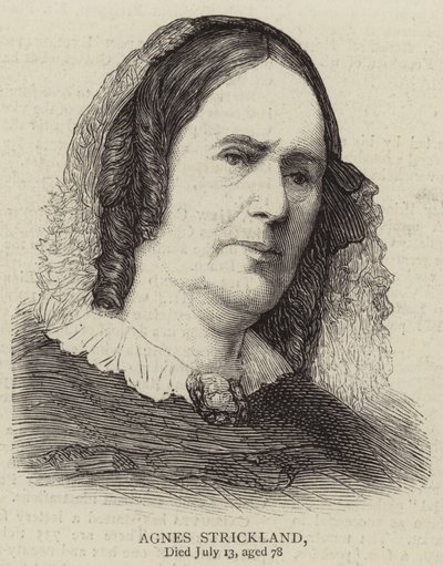 Agnes Strickland (engraving) 作者 英语学校