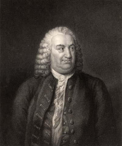 由W. Holl雕刻的Albert de Haller，来自“国家肖像画廊，第三卷”，出版于1820年 作者 英语学校