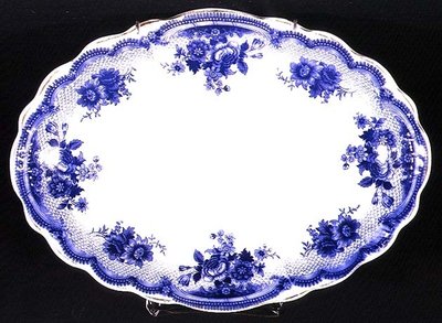 Albertoli图案斯塔福德郡板块，1860（陶瓷） 作者 英语学校