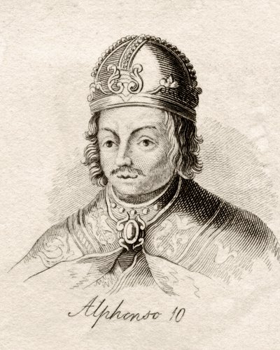 来自&39;Crabb&39;s Historical Dictionary&39;的卡斯蒂利亚的Alfonso X于1825年出版 作者 英语学校