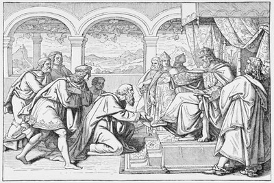 Haroun al Raschid（c.766-809）大使前查理曼（768-814），来自法国历史，Emile de Bonnechose，由Ward，Lock and Co出版，伦敦 作者 英语学校