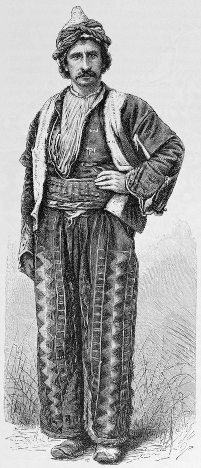 亚美尼亚人，来自“人类历史”，第三卷，由Friedrich Ratzel教授，1898年 作者 英语学校
