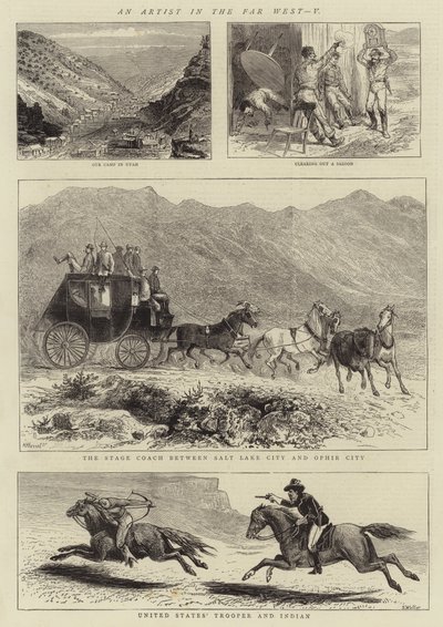 An Artist in the Far West, V (engraving) 作者 英语学校