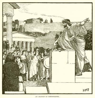 Demosthenes的演说 作者 英语学校