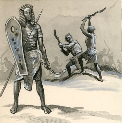 古埃及士兵训练 作者 英语学校