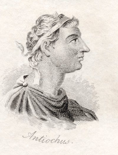 Antiochus I Soter，来自&39;Crabb&39;s Historical Dictionary&39;，1825年出版 作者 英语学校