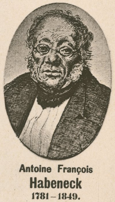 Antoine Francois Habeneck（雕刻） 作者 英语学校