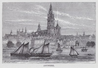 Antwerp (engraving) 作者 英语学校