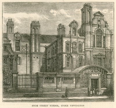伦敦学校董事会的建筑：高街学校，伦敦斯托克纽因顿 作者 英语学校