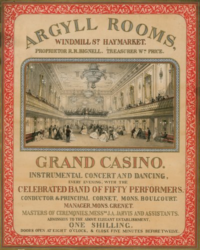 Argyll Rooms，Windmill Street，Haymarket，London 作者 英语学校