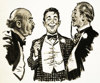 Arnold Bennett：The Card的一个场景 作者 英语学校