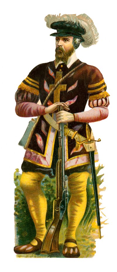 亨利八世时代的火绳枪手，1509-47 作者 英语学校