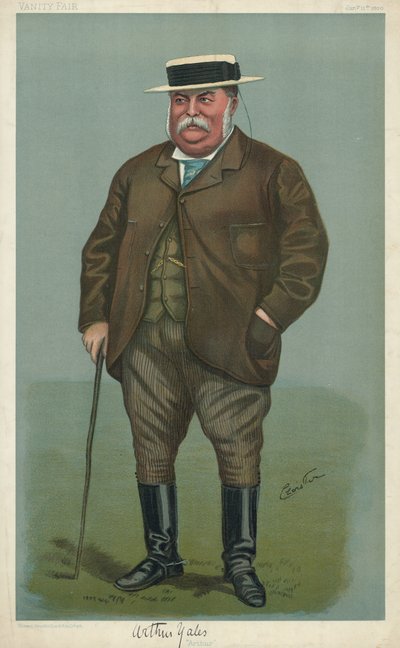 Arthur Yates，Arthur，1900年1月11日，Vanity Fair漫画 作者 英语学校