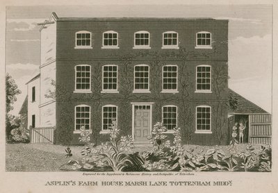 Asplins Farm House，Marsh Lane，Tottenham，London 作者 英语学校