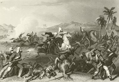 Nicholsons将军不规则骑兵袭击Sealkote叛乱分子 作者 英语学校