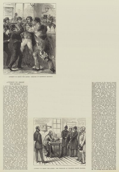 试图射杀女王（版画） 作者 英语学校