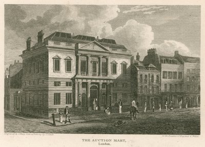 拍卖市场，St Bartholomews Lane，伦敦 作者 英语学校