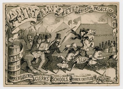 1861年6月15日，水晶宫的萨莉斯大街姨妈 作者 英语学校