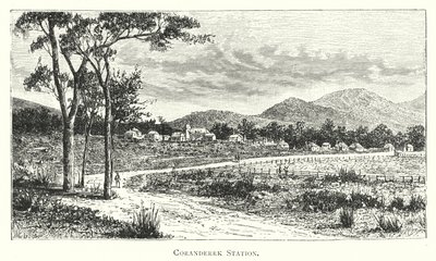 Australia: Coranderrk Station (engraving) 作者 英语学校