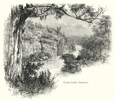 Australia: Corra Lynn, Tasmania (engraving) 作者 英语学校