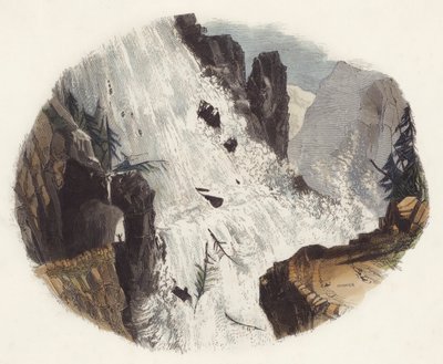雪崩（彩色雕刻） 作者 英语学校