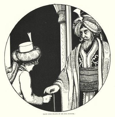 让他把它戴在手指上（雕刻） 作者 英语学校