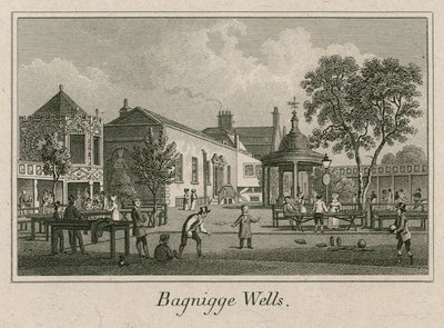 Bagnigge Wells，伦敦 作者 英语学校