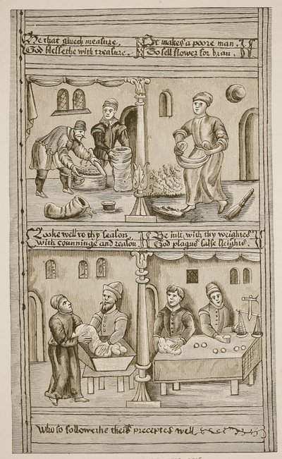 约克面包师，1595-1596（棕褐色照片） 作者 英语学校