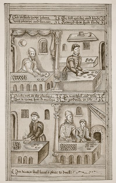 约克面包师，1595-1596（棕褐色照片） 作者 英语学校