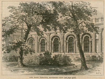 英格兰银行，花园法院 作者 英语学校