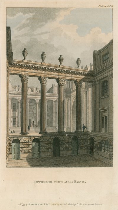 英格兰银行，Lothbury Court 作者 英语学校