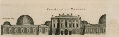 英国银行西翼由罗伯特泰勒爵士于1783年增加 作者 英语学校