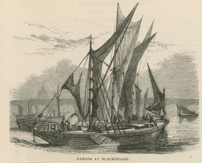 Blackfriars的驳船 作者 英语学校