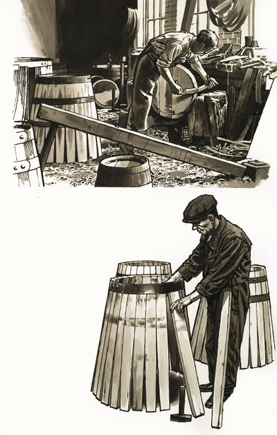 桶橡木 作者 英语学校