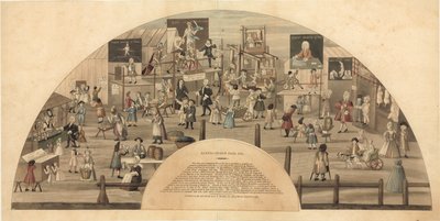 巴塞洛缪博览会，1721年 作者 英语学校