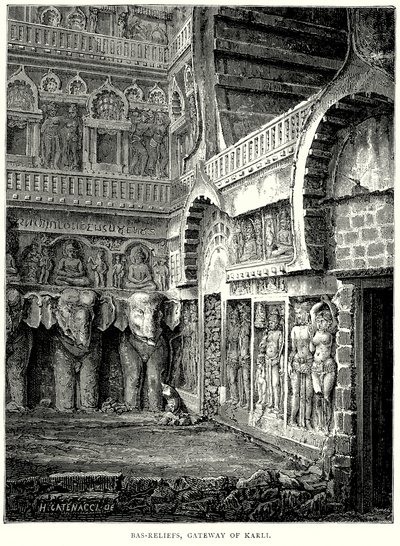 下里弗斯，卡利之门（雕刻） 作者 英语学校