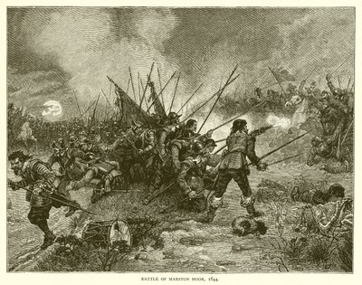 马斯顿摩尔战役，1644年 作者 英语学校