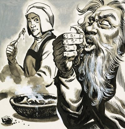 吃东西的大胡子 作者 英语学校