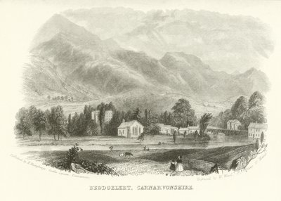 Beddgelert，Carnarvonshire，威尔士 作者 英语学校