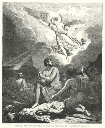 Behold, I bring you good tidings of great joy, which shall be to all people, Luke II 作者 英语学校